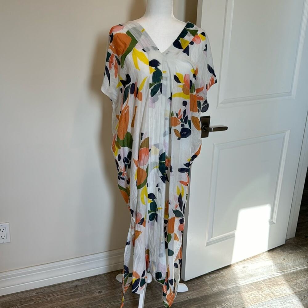 Roller Rabbit Women’s Multi Fruit Tamou Midi Dress - NWT